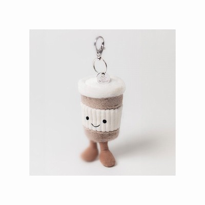 Jellycat Amuseables Coffee-To-Go Tas Bedeltje | TA8452173